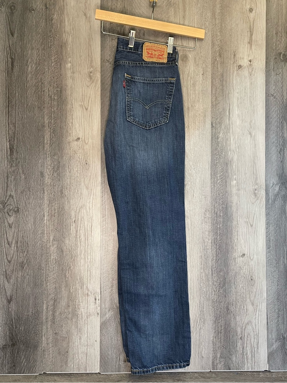 Levi's Men's Straight Leg Indigo Jeans